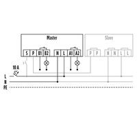 Detector de presencia para techo ESYLUX PD-C360i/24 DRY 360 UP, alcance horizontal d = 24 m, 2 salidas