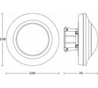 Detector De Presencia Steinel Pd Ir 4360-8 Com1 Up Ws 085124
