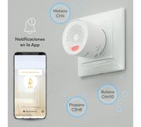 Detector de seguridad de gas smart wifi garza 401347c
