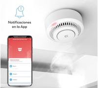 Detector de seguridad de humos smart wifi garza 401345c