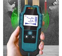 Detector De Vigas De Madera, Escáner De Pared con Pantalla LCD, para Localizar Vigas De Madera, Barras De Refuerzo Metálicas Y Cables De Corriente Alterna, Profundidad Máxima De Detección De 120