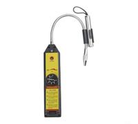Detector profesional de fugas de gas para halógeno R22 R410A R134a - Probador portátil de fugas de CA con alarma de sirena y luz intermitente para mantenimiento de aire acondicionado automotriz