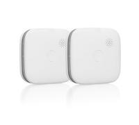 Detectores de Humos interconectable Smartwares - Lote de 2 - Empareja hasta 24 detectores - Batería de 5 años - Sensor óptico - Indicador Luminoso - Botón de Prueba - Función silenciosa - FSM-11652