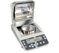 Determinador de humedad KERN, con luz halógena de vidrio de cuarzo de 400 W
