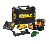 DeWALT - 12/18V AKU láser de cruz verde, 1x batería 2.0 Ah XR, cargador DCE089D1G18