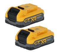 DeWALT - 18V Batería XR POWERSTACK 3,5 Ah, 2 uds DCBP318S2
