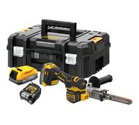 Dewalt 18v dcm200e2t - lijadora de banda, 2x1.7ah powerstack, tstak, a
