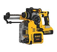 DEWALT 20V MAX XR Rotary Hammer, SDS Plus, L-Shape, On-Board Dust Extractor, 1-Inch (DCH273P2DHO)