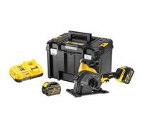 DeWALT - 54V AKU fresa 125 mm, 2x batería 6,0 Ah FLEXVOLT, cargador DCG200T2