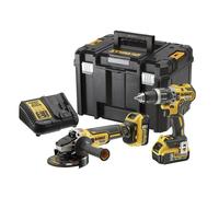 DEWALT 5596X2080 - Kit taladro batería DCD 796 + amoladora batería DCG405