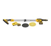 DeWALT - Amoladora en seco AKU 18V 225 mm, 2x batería 6,0 Ah FLEXVOLT, cargador DCE800T2