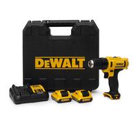 DEWALT Atornillador 12V DCD710D2 con 2 Baterías