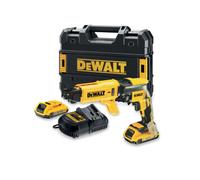 DeWalt Atornillador panel de yeso DCF620D2K-QW XR 18V sin escobillas Li-Ion 2.0Ah maletín TSTAK