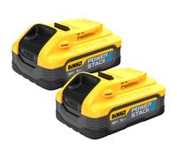 DeWALT - Batería 18V POWERSTACK 5,0 Ah, 2 piezas DCBP518H2