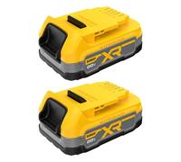 DEWALT Batería de iones de litio POWERSTACK de 20 V máximo, paquete de 2 (DCBP034-2)