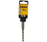 DEWALT Broca SDS Plus 6x110mm, Diente de Carburo, Cuerpo Reforzado, Rendimiento para Hormigón, Mampostería y Ladrillo, Eliminación Eficiente del Polvo, DT9663-QZ