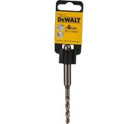 DEWALT Broca SDS Plus 6x110mm, Diente de Carburo, Cuerpo Reforzado, Rendimiento para Hormigón, Mampostería y Ladrillo, Eliminación Eficiente del Polvo, DT9663-QZ (Paquete de 5)
