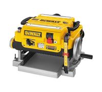 DEWALT Cepilladora, cepilladora de grosor, 13 pulgadas, 3 cuchillos para cortes más grandes, motor de dos velocidades de 20.000 rpm, con cable (DW735)