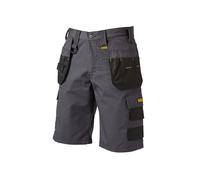 DEWALT Cheverley Ligero Gris Polialgodón Shorts Cintura 36in DEWCHEV36W