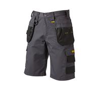 DEWALT Cheverley Ligero Gris Polialgodón Shorts Cintura 36in DEWCHEV36W