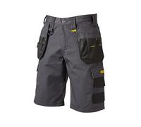 DEWALT Cheverley - Pantalones cortos de polialgodón (42 pulgadas), color gris