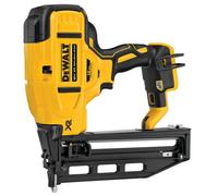 DeWalt - Clavadora de Acabado sin escobillas XR 18V sin cargador/batería con maletín TSTAK 16Ga para clavos de 1,6mm diámetro y 32-64mm largo