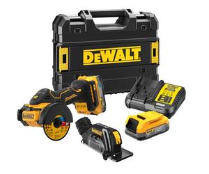 DeWALT - Cortador universal AKU 18V, 2x aku 1,7 Ah POWERSTACK, cargador DCS438E2T