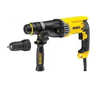 DeWalt Martillo perforador rotativo SDS Plus 900 W, 3 modos, 3,0 J, portabrocas de cambio rápido