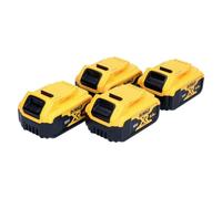 DeWalt DCB184 - Baterías deslizantes (18 V, 5,0 Ah, XR, 4 Unidades)