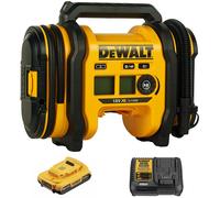 DeWalt DCC018N-XJ - Compresor de aire eléctrico portátil monofásico, sin aceite - Batería 18V/2.0ah y cargador