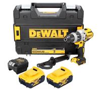 DeWALT DCD 996 Taladro percutor a batería XR 18V en maletín TSTAK + 1x Batería DCB 183 2,0 Ah + Cargador DCB 115