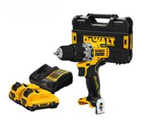 DEWALT DCD706D2 12V MAX sin escobillas 3/8" taladro percutor 2x2.0Ah kit de b...