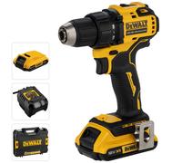 DeWalt DCD708D2T-QW Atornillador a batería 18V con 2 baterías de 2 Ah