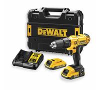 Dewalt Dcd776d2t - qw Kit taladro percutor XR 18V con 2 baterías y cargador