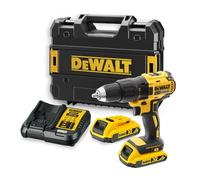 DeWalt Taladro atornillador DCD777D2T-QW 18V XR sin escobillas 13mm 65Nm 2x2,0Ah Li-Ion TSTAK