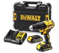 Dewalt dcd777s2t-qw taladro 1750 rpm sin llave 1,5 kg negro, amarillo