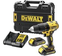 DeWalt Taladro percutor DCD778S2T-QW sin escobillas XR 18V 65Nm 2x Li-Ion 1.5Ah maletín resistente