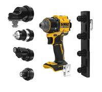 DeWALT DCD803B ATOMIC 20V MAX 5 en 1 Taladro/atornillador inalámbrico multicabezal sin escobillas, solo herramienta