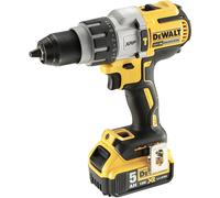DeWALT DCD996P2 taladro Sin llave Negro, Amarillo 2,1 kg