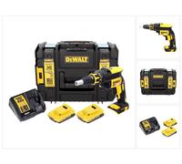 DeWALT DCF 620 D2 Atornillador para panel de yeso a batería XR 18V en maletín TSTAK + 2x Batería DCB 183 2,0 Ah + Cargador DCB 115