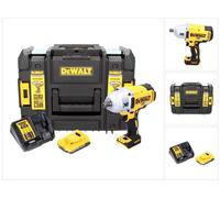 DeWALT DCF 899 D1 Llave de impacto a batería XR 18V en maletín TSTAK + 1x Batería DCB 183 2,0 Ah + Cargador DCB 115