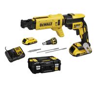 DeWalt Atornillador panel de yeso DCF620D2K-QW XR 18V sin escobillas Li-Ion 2.0Ah maletín TSTAK