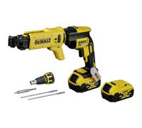 DeWalt DCF620P2K-QW Destornillador automático para paneles de yeso con 2 baterías 5.0Ah