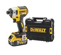 DeWalt Atornillador de impacto DCF887P2-QW 18V sin escobillas 205 Nm 2 baterías Li-Ion 5,0Ah TSTAK