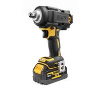 DeWALT Llave de impacto DCF891P2G 18V AKU Motor sin escobillas 2x batería 5,0 Ah XR, funda, cargador