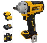DeWalt DCF892P2T-QW Llave de impacto inalámbrica con 2 baterías de 5.0 Ah