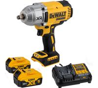 DeWalt DCF900P2T-QW Llave de impacto 18V con 2 baterías de 5.0 Ah