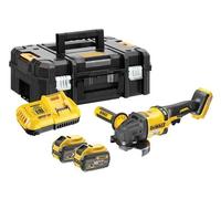 DeWalt Amoladora angular DCG418X2 54V a batería 125 mm 2x 9,0 Ah FLEXVOLT con cargador