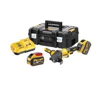 DeWalt Amoladora angular DCG418X2 54V a batería 125 mm 2x 9,0 Ah FLEXVOLT con cargador