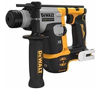 DEWALT DCH172NT-XJ - Martillo perforador SDS-plus de 18V, 16 mm, Motor sin escobillas, Mecanismo de martillo electro-pneumático, Luz LED integrada, Incluye mango auxiliar, Caja Tstak, No incluye bater